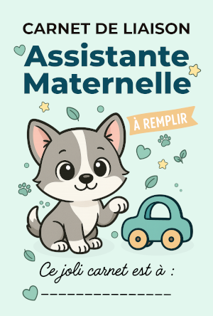 Carnet de Liaison Nounou - Chien